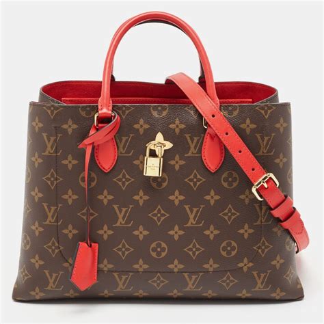 louis vuitton flower tote coquelicot|Louis Vuitton Coquelicot Monogram Canvas Flower Tote Bag .